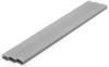Wave Pla=Materials [Gray] Rectangular Pipe 7 x 14 mm 3pcs