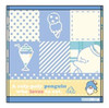 Marushin Sanrio Mini Towel - Tuxedo Sam (Retro Block)
