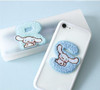 T's Factory Sanrio Mokomoko Initial Embroidery Sticker Cinnamoroll - S
