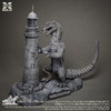 XPlus 1/8 Ray Harryhausen Rhedosaurus Plastic Model (The Beast from 20,000 Fathoms)