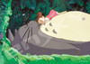 Ensky 108-630 Jigsaw Puzzle Studio Ghibli My Neighbor Totoro Mei-chan's Inemuri (108 Pieces)