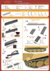 Pit-Road 1/35 Early Type Tracks for German Panther Tank 3D-Print Accessory