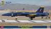 Hasegawa 1/72 F/A-18E Super Hornet 'Blue Angels' (w/Embroidered Patch) Plastic Model