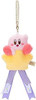 Takara Tomy Kirby Plush Strap Warping Kirby Purple Tail