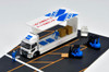 Tomytec Truck Collection Logistics Site Wing Van Set C Art Moving Company (N scale)