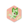 Pokemon Center Original Honeycomb Acrylic Magnet Sprigatito