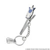 Square Enix Dragon Quest Smile Slime Keychain with Clip Fluffy