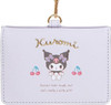 Sanrio Card Case with Reel Kuromi