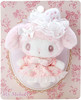 Sanrio Brooch My Melody (White Strawberry Tea Time)