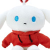 Sanrio Mini Plush with Carabiner Cinnamoroll with Red Sweater (I.CINNAMOROLL)