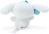 Sanrio Mini Plush with Carabiner Cinnamoroll with Headphones (I.CINNAMOROLL)