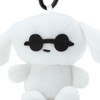 Sanrio Mini Plush with Carabiner Cinnamoroll with Sunglasses (I.CINNAMOROLL)