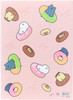 Obungu to Issho Clear File Donuts (5 Pieces)