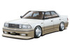 Aoshima The Tuned Car No.86 1/24 Insurance UZS131 Crown '89 (Toyota) Plastic Model