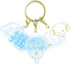 T's Factory Sanrio Sukipi 3 Charm Keychain Blue & White