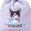 Sanrio Snacks in a Drawstring Bag Kuromi