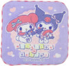 Sanrio Mini Towels 3pcs - My Melody and Kuromi