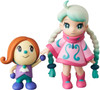  Medicom UDF Mikka & Chapekku Figure (Doraemon: Nobita's Earth Symphony) 