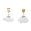  Pokemon Center Original Clip-on Earrings Scorbunny (Pokemon Yum Yum Easter) 