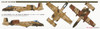 Platz 1/48 US Air Force Attack Aircraft A-10A Thunderbolt II Air Force Reserve Desert Camo (w/Metal Parts) Plastic Model