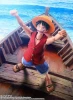  Bandai S.H. Figuarts Monkey D. Luffy -Romance Dawn- Figure (One Piece) 