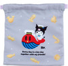  Sanrio Drawstring Bag Kuromi (Ototo Snack Collaboration) 