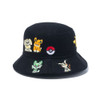 Pokemon Center Original Pokemon Center Original NEW ERA Kids Bucket Hat All Black ML