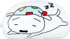  T's Factory Crayon Shin-chan Lazy Cushion Shin-chan / Shiro 