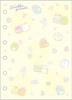  San-x Sumikko Gurashi 6 Hole Sticker Collection Notebook 