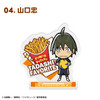 F-toys Haikyu!! Chara Gourmet Acrylic Stand Collection 10pcs Complete Box