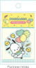  T's Factory Sanrio Acrylic Clip Pochacco Party/Balloon 