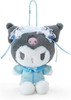  Sanrio Mascot Holder Kuromi  (Light Blue Days) 