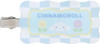  Sanrio Bangs Clip Cinnamoroll (Pastel Checkers) 