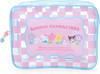  Sanrio Clear Pouch (Pastel Checkers) 