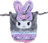  Sanrio Drawstring Bag 2pcs Set - Kuromi (Easter Rabbit) 