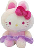  Nakajima Sanrio Bunnysuit Plush Hello Kitty Rainbow 