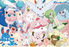  Beverly Jigsaw Puzzle Pokemon Fairy Type Large Gathering (100 Pieces) 