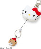  Sanrio Reel Keychain Hangyodon Face Design 