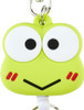  Sanrio Reel Keychain Kero Kero Keroppi Face Design 