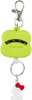  Sanrio Reel Keychain Kero Kero Keroppi Face Design 