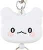 Sanrio Reel Keychain Hanamaru Obake Face Design 