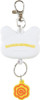  Sanrio Reel Keychain Hanamaru Obake Face Design 