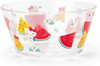  Sanrio Colorful Clear Bowl Hello Kitty Colorful Fruit Design 