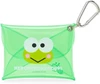  Sanrio Mini Clear Case with Carabiner Kero Kero Keroppi 