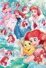  Tenyo DK70-363 Jigsaw Puzzle Disney the Little Mermaid in Dream (70 Pieces) Child Puzzle 