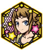Bandai Iron-Blooded Orphans Character Stand Plate 07 FUMINA HOSHINO
