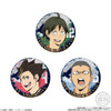  Bandai Candy Haikyu!! Decisive Battle at the Garbage Dump Button Badge Collection w/Cookie 12pcs Box 