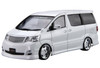 Aoshima 52150 Silk Blaze MNH/ ANH10/ 15W Alphard '05 (TOYOTA) 1/24 Scale Kit