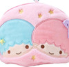  Sanrio Face-shaped Pouch with Window Little Twin Stars 