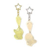  Pokemon Center Original PokePeace Frost Acrylic Key Holder Set Pikachu & Pichu (Sweets Shop) 